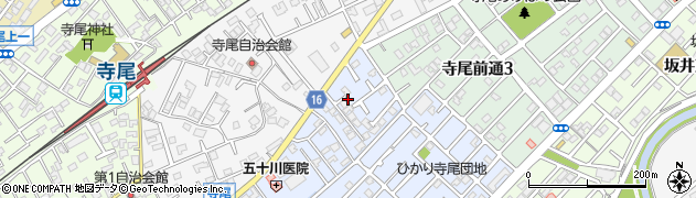 新潟亀田内野線周辺の地図