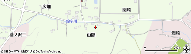 福島県新地町（相馬郡）真弓（山際）周辺の地図