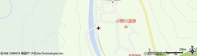 山形県米沢市小野川町2190周辺の地図