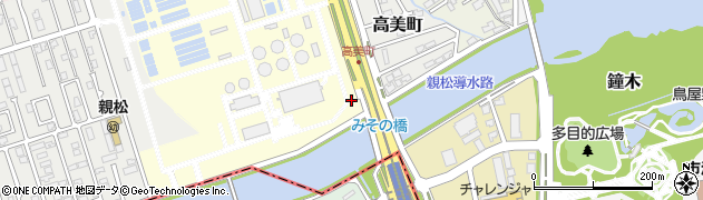 新潟県新潟市中央区太右エ門新田周辺の地図
