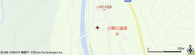 山形県米沢市小野川町2563周辺の地図