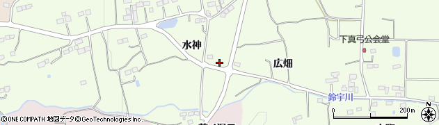 福島県新地町（相馬郡）真弓（広畑）周辺の地図