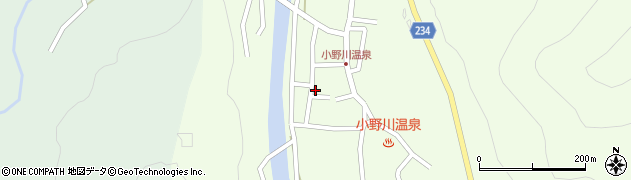 山形県米沢市小野川町2572周辺の地図