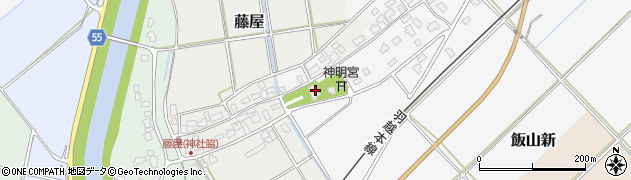 福音寺周辺の地図
