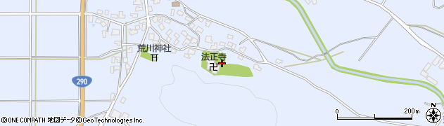 新潟県新発田市荒川5395周辺の地図