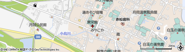 ホテル東栄館周辺の地図
