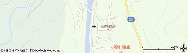 山形県米沢市小野川町2577周辺の地図