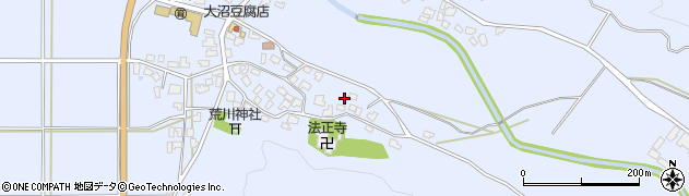 新潟県新発田市荒川5380周辺の地図