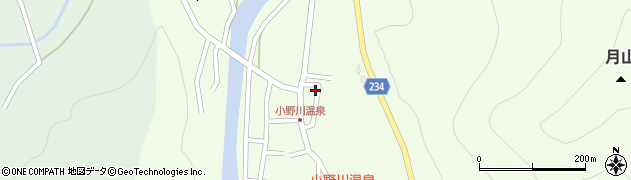 山形県米沢市小野川町2469周辺の地図