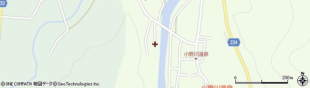 山形県米沢市小野川町2596周辺の地図