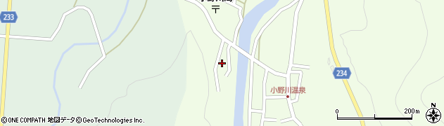 山形県米沢市小野川町2602周辺の地図