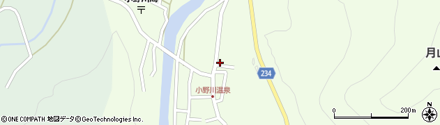 山形県米沢市小野川町2788周辺の地図