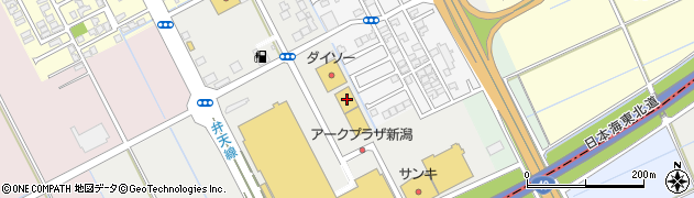 石井スポーツ新潟店周辺の地図