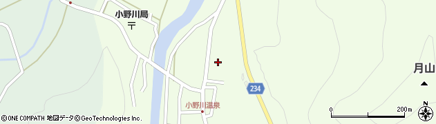 山形県米沢市小野川町2808周辺の地図