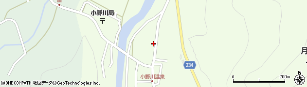 山形県米沢市小野川町2764周辺の地図