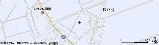 新潟県新潟市北区長戸呂周辺の地図