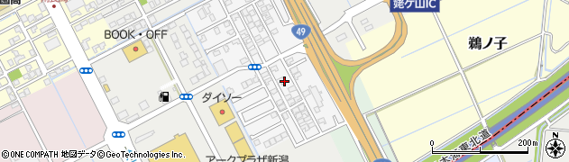 新潟県新潟市中央区美の里15周辺の地図