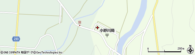 山形県米沢市小野川町2643周辺の地図