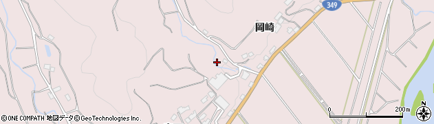 福島県伊達市梁川町五十沢（青ケ作）周辺の地図