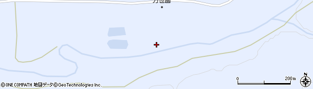 山形県米沢市万世町梓山字大石原周辺の地図