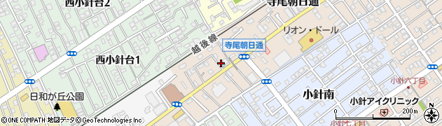 寺尾ホテル周辺の地図