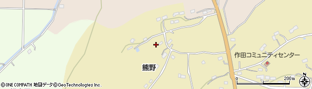 福島県新地町（相馬郡）埓木崎（熊野）周辺の地図