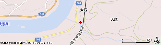 福島県伊達市梁川町舟生大石13周辺の地図