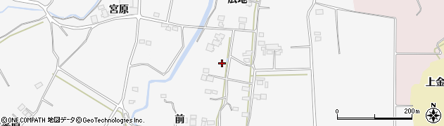 福島県国見町（伊達郡）高城（北）周辺の地図