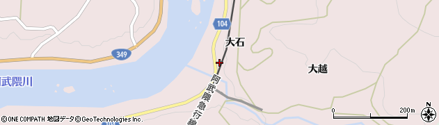 福島県伊達市梁川町舟生大石14周辺の地図