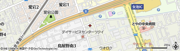塩谷建設株式会社新潟支店周辺の地図