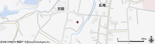 福島県国見町（伊達郡）高城（西原）周辺の地図