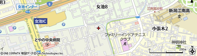 株式会社エヌ介護サービス　新潟センター周辺の地図