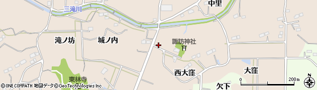 福島県相馬郡新地町福田諏訪周辺の地図
