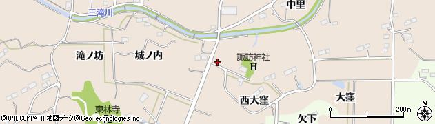 福島県新地町（相馬郡）福田（諏訪）周辺の地図