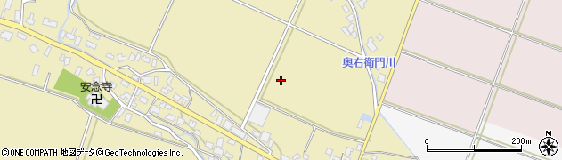 新潟県新発田市本田周辺の地図
