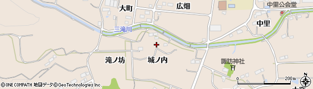 福島県新地町（相馬郡）福田（城ノ内）周辺の地図