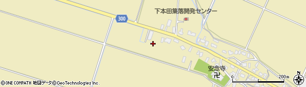 新潟県新発田市本田3014周辺の地図