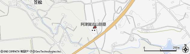 福島県国見町（伊達郡）大木戸（阿津加志山一）周辺の地図