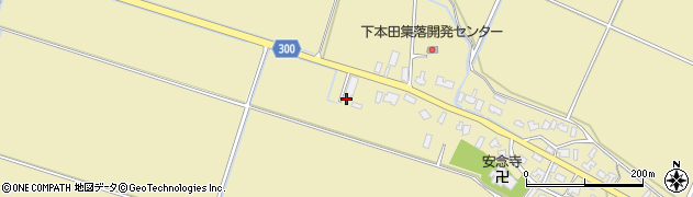 新潟県新発田市本田3013周辺の地図