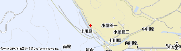 福島県伊達郡国見町小坂袖沢山周辺の地図