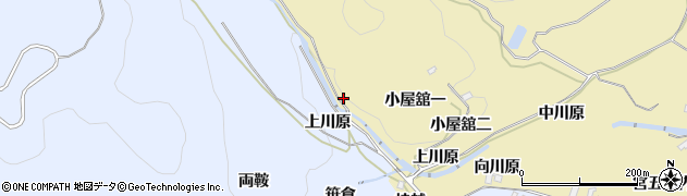 福島県国見町（伊達郡）小坂（袖沢山）周辺の地図