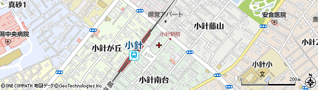 新潟県新潟市西区小針南台4周辺の地図