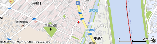新潟鍼療院周辺の地図