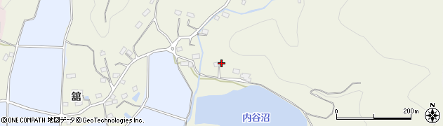 福島県国見町（伊達郡）内谷（東脇）周辺の地図
