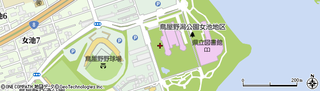 新潟県新潟市中央区女池南周辺の地図