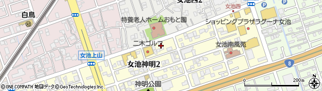 ＳＡＮＥＩ新潟営業所周辺の地図