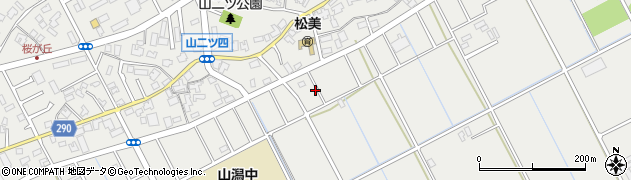 新潟県新潟市中央区山二ツ1354周辺の地図