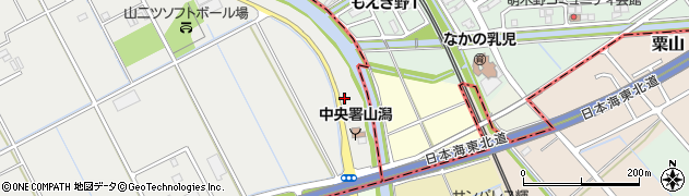 新潟県新潟市中央区山二ツ712周辺の地図
