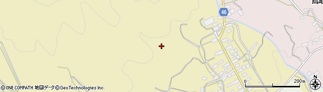 福島県国見町（伊達郡）小坂（鹿野山）周辺の地図
