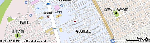 新潟県新潟市中央区弁天橋通周辺の地図